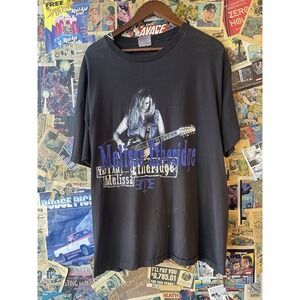 Vintage Single Stitch 1995 Melissa Etheridge Tour T Shirt XXL